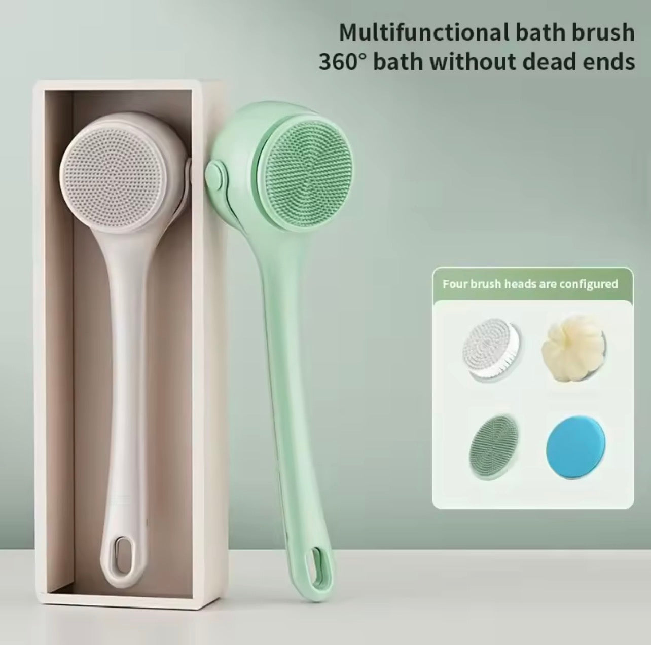 Electric bath brush